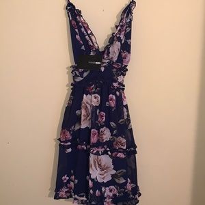 Fashion Nova Little Miss Lovely Floral Mini Dress!